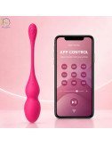Female Personal Massager Women Portable Handheld Waterproof Device with DC Charging Port, App Control and One Touch Control