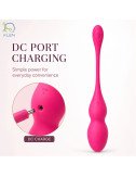 Female Personal Massager Women Portable Handheld Waterproof Device with DC Charging Port, App Control and One Touch Control