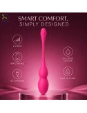 Female Personal Massager Women Portable Handheld Waterproof Device with DC Charging Port, App Control and One Touch Control