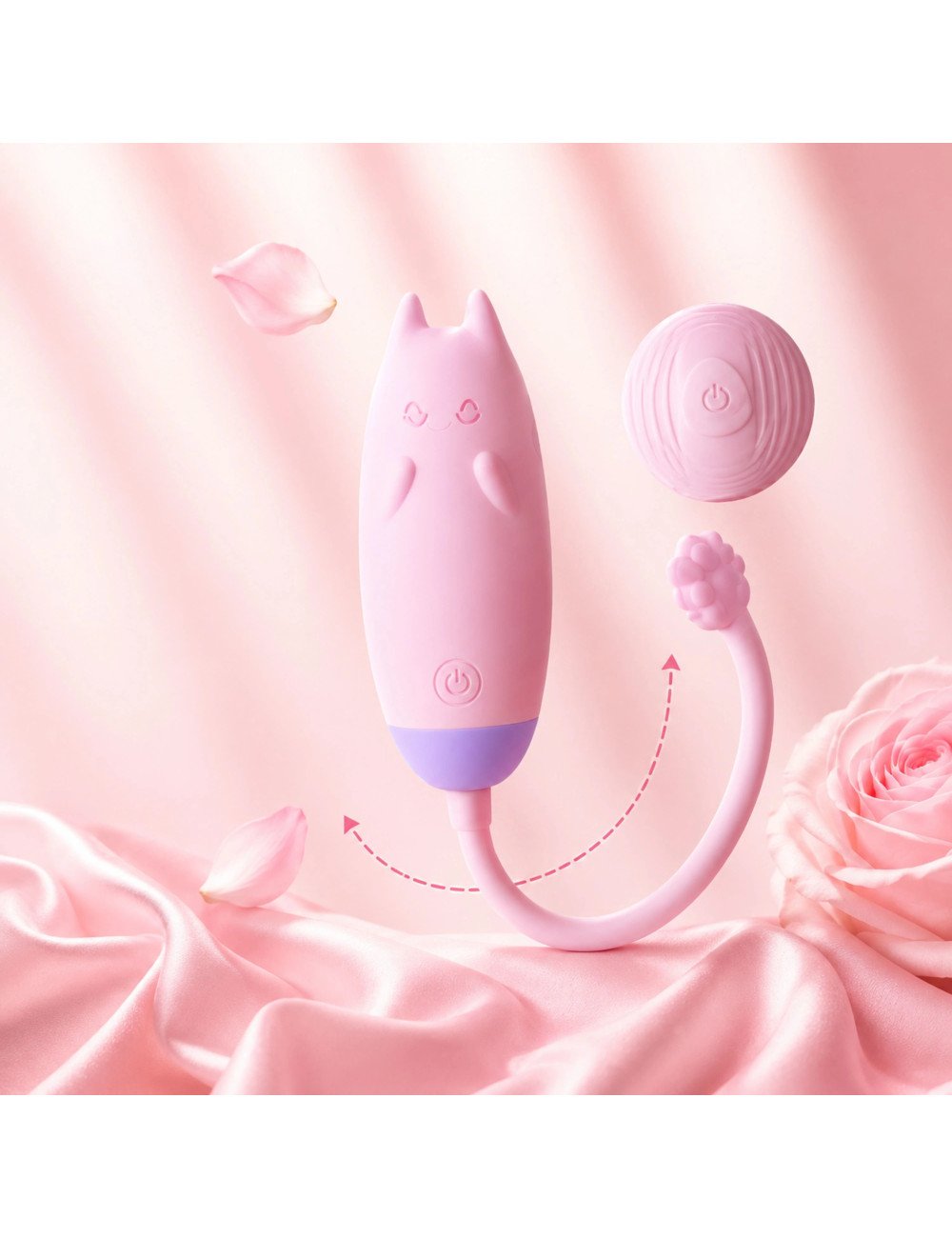 Body Massager Machine for Women with 10 Vibration Modes Personal Rechargeable Handheld Pain Relief Device with App controlling