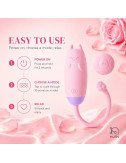 Body Massager Machine for Women with 10 Vibration Modes Personal Rechargeable Handheld Pain Relief Device with App controlling