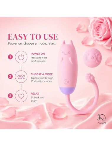 Body Massager Machine for Women with 10 Vibration Modes Personal Rechargeable Handheld Pain Relief Device with App controlling