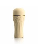 Personal Massager for Men Compact Portable Sleeve with Twist-to-Adjust Manual Operation, Compact Storage with Yellow Housing