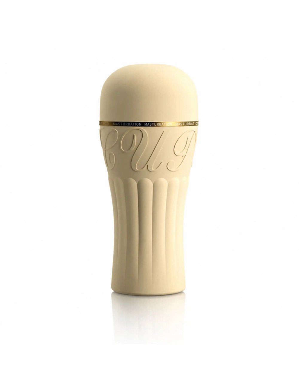 Personal Massager for Men Compact Portable Sleeve with Twist-to-Adjust Manual Operation, Compact Storage with Yellow Housing