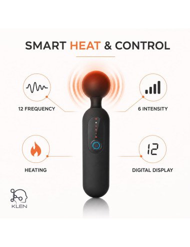Rechargeable Handheld Body Massager for Women with 12 Vibration Modes, Waterproof Design for Stress Relief And Relaxation