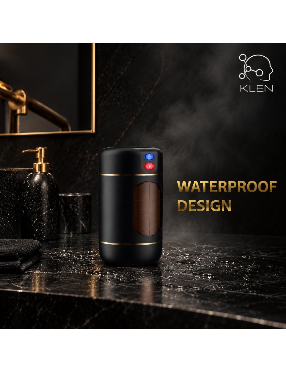 Klen Massage Vibration Machine For Men TPE Design Combines Ten Frequency Settings, Four-Language Support, & Comfort Handling
