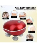 Hair Scalp Massager for Hair Growth for Head & Body Relaxation, Stress Relief with 3 Modes and USB Recharging