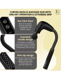 KLEN Deep Tissue Handheld Body Massager Machine with Extended Handle For Full Body Pain Relief, Neck, Shoulder, Back