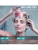 Rechargeable Mini Head Massager with 4 Speed Modes, Electric Scalp Kneading Massager, Cordless Design, USB Charging