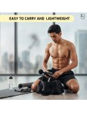 Mini Gun Massager With Digital Display Rechargeable Massage Gun For Neck, Shoulder, Full Body Pain Relief & Travel Use