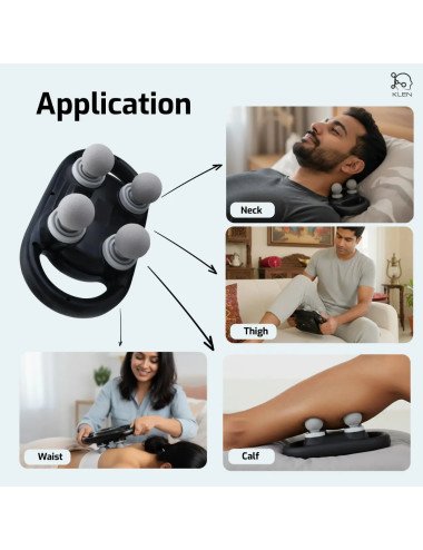 Massage Machine for Full Body Pain Relief Rechargeable Portable Cordless Deep Tissue Massager and Ideal Gift for Men, Women