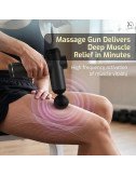 Rechargeable Full Body Massage Machine Gun- Cordless Electric Design with Adjustable Speeds for Neck & Shoulders