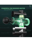Rechargeable Full Body Massage Machine Gun- Cordless Electric Design with Adjustable Speeds for Neck & Shoulders
