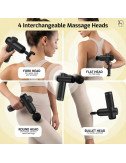 Rechargeable Full Body Massage Machine Gun- Cordless Electric Design with Adjustable Speeds for Neck & Shoulders