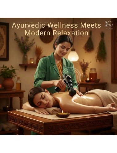 Massage Gun for Pain Relief Portable Rechargeable Deep Tissue Complete Body Massager Machine for Men & Women.