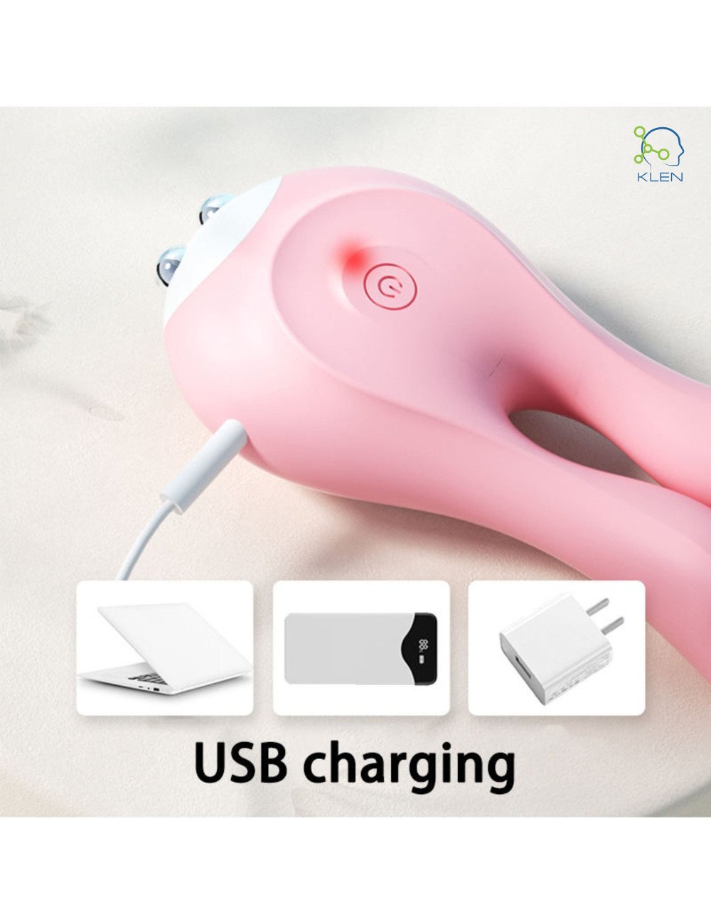 Personal Massager for Women Vibrator Electric Rechargeable Waterproof Handheld Body Massager Silicone Wellness & Travel Friendly
