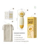 Handle Personal Massager for Women Handheld Rechargeable Waterproof Cordless Handheld Vibrating Massager For Self Relaxation