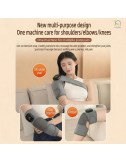 Electric Knee Massager with Heat & Vibration Cordless Rechargeable Knee Support Machine for Joint Comfort, Muscle Relaxation