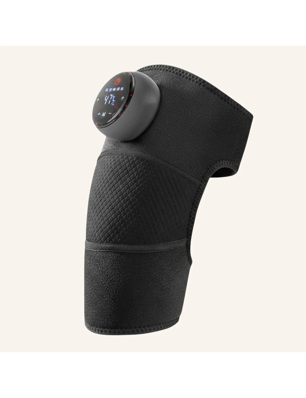 Heated Knee Massager with Vibration Therapy | Cordless Rechargeable Wrap for Joint and Muscle Pain Relief.
