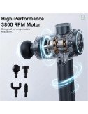 Gun Massager Cold Compression Rechargeable Deep Tissue Percussion Massage for Pain Relief of Full Body Muscles
