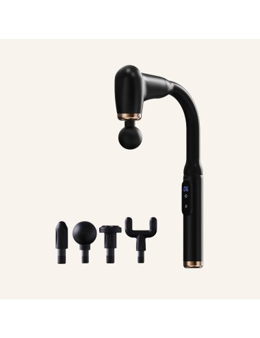Deep Tissue Percussion Massage Gun for Muscle Pain Relief, Cordless & Quiet Body Massager for Neck, Back, Shoulders & Legs