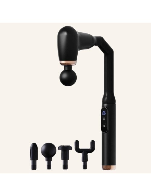 KLEN Percussion Massager for the Neck Deep Tissue Pain Relief – Cordless, Quiet Body, Shoulders, Back, Arms, Legs & Feet (Black)