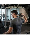 KLEN Rechargeable Handheld  Body Massager Machine Gun- Cordless Design with Adjustable Speeds for Neck, Shoulders & Legs