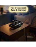 Rechargeable Full Body Massager for Pain Relief with 4 Massage Heads | Percussion Massager for Back, Neck & Shoulders