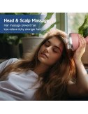 Rechargeable Mini Head Massager with 4 Speed Modes, Electric Scalp Kneading Massager, Cordless Design, USB Charging