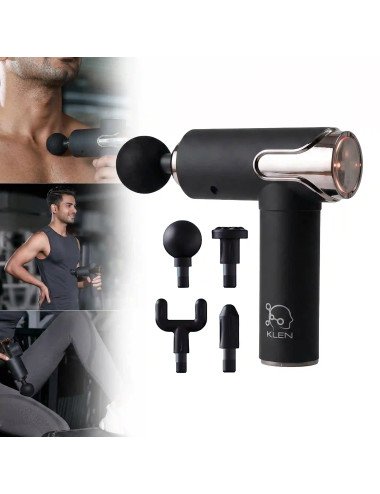 Gun Massager Cold Compression Rechargeable Deep Tissue Percussion Massage for Pain Relief of Full Body Muscles