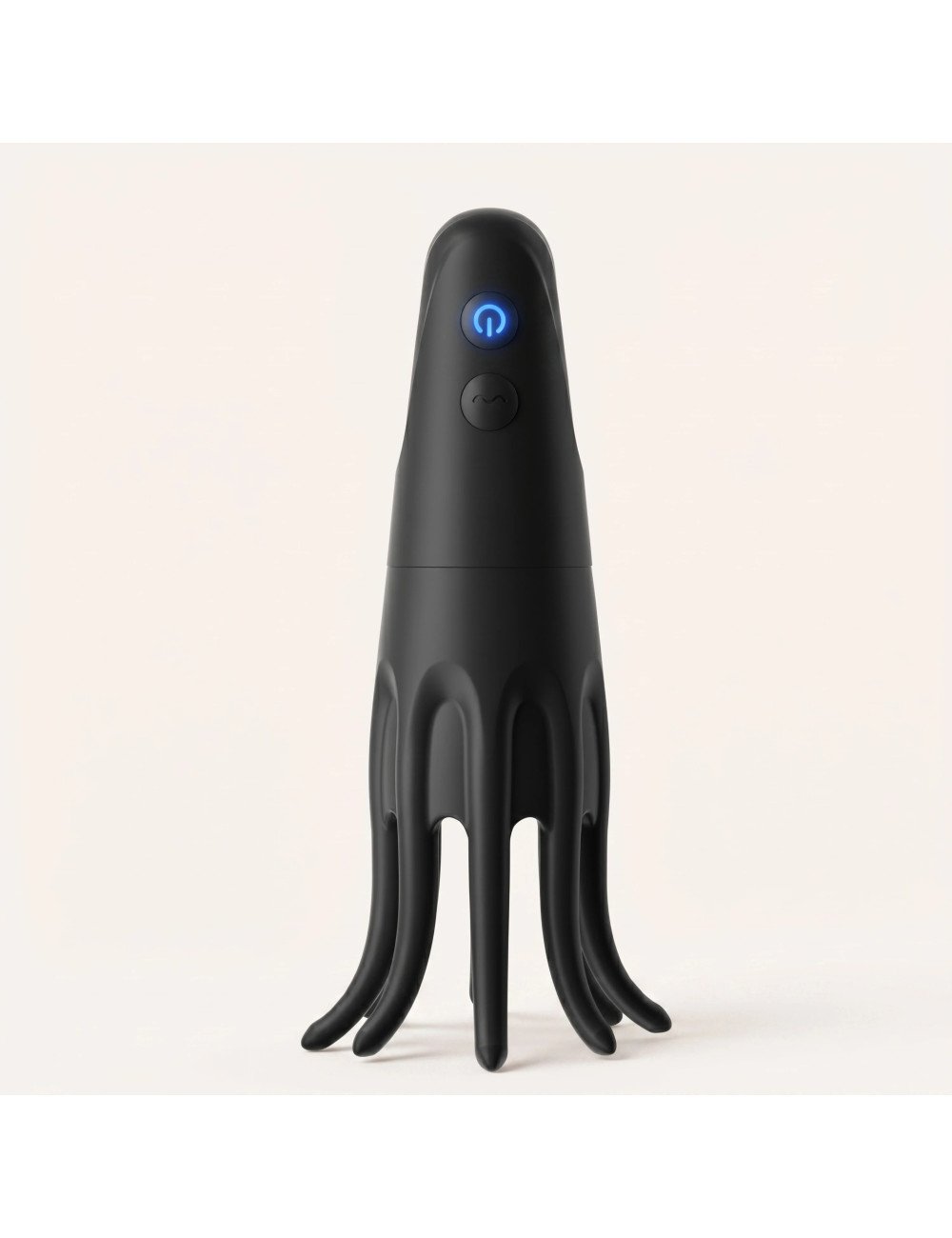 Male Personal Massager Rechargeable Multi Mode Handheld Body Massager for Men Silicone Flexible Head Waterproof USB Charging
