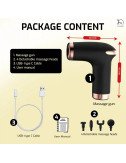 KLEN Rechargeable Handheld  Body Massager Machine Gun- Cordless Design with Adjustable Speeds for Neck, Shoulders & Legs