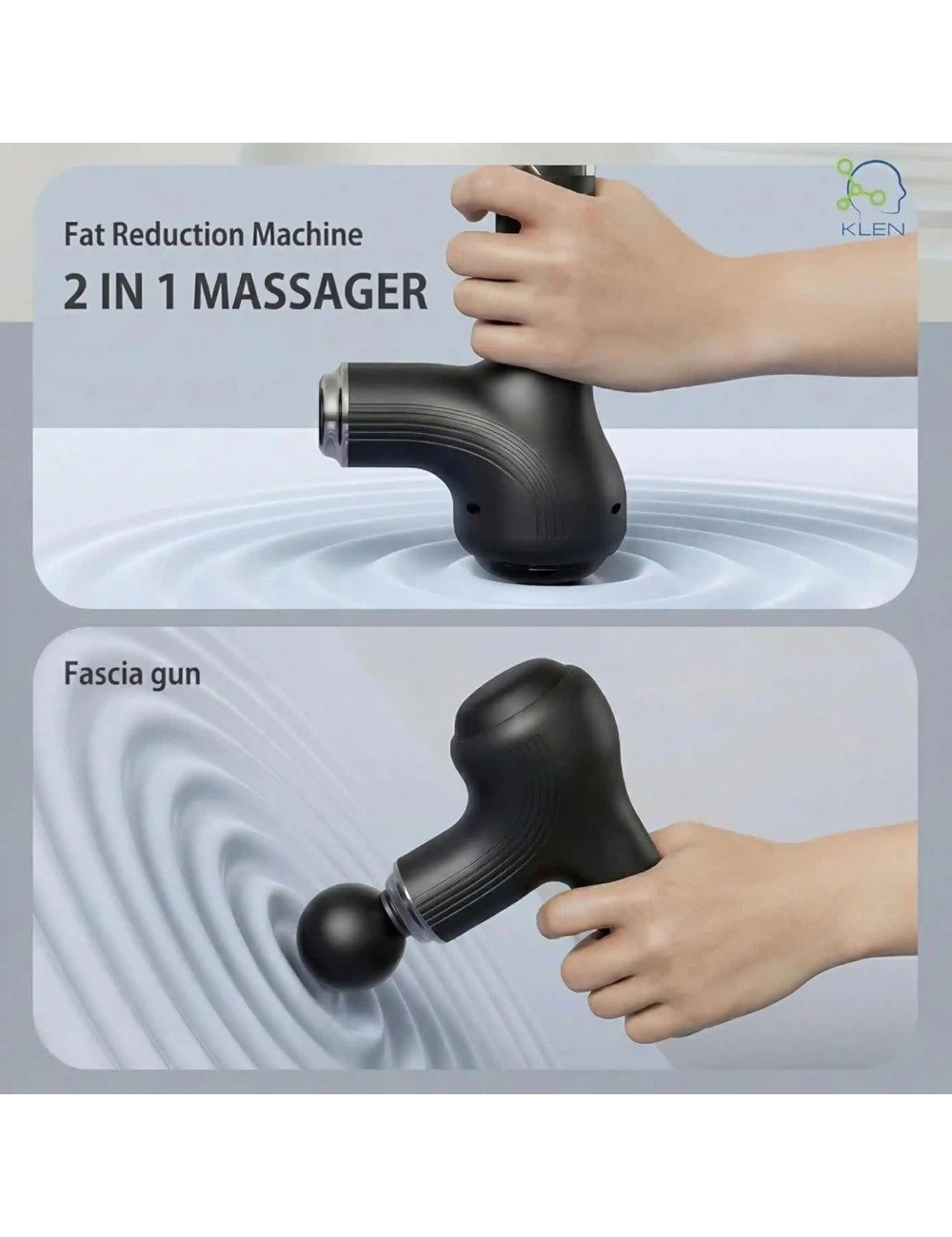 Electric Deep Tissue Portable Massage Gun with Multiple Heads for Muscle Relaxation & Full Body Use – Ideal Gift for Men & Women