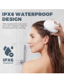 Mini Scalp and Head massager, Rechargeable USB Type-C Charging, Body & Hair Care Massager.