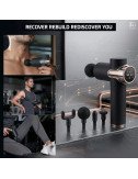 Gun Massager Cold Compression Rechargeable Deep Tissue Percussion Massage for Pain Relief of Full Body Muscles