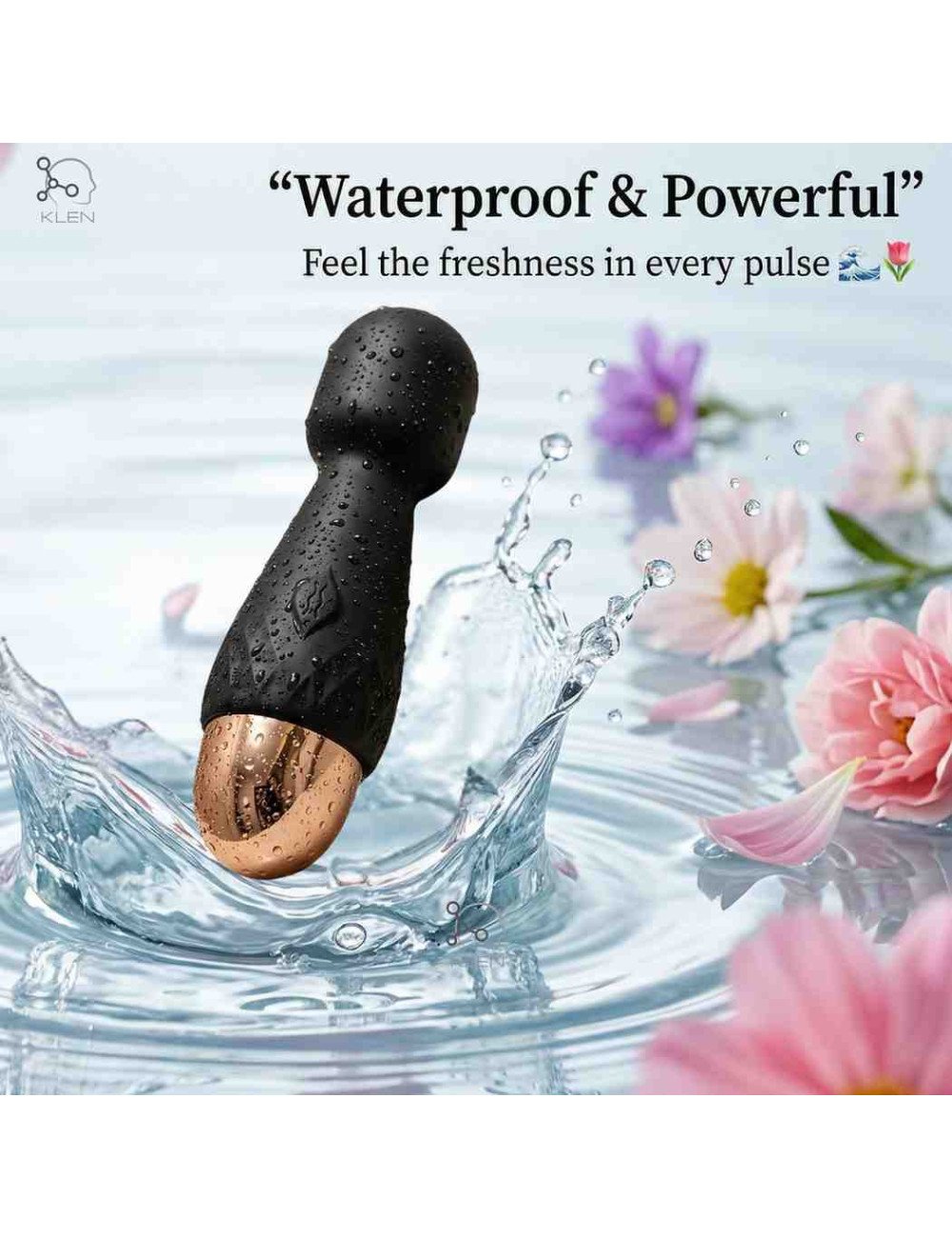 Portable Personal Massager for Women – 10-Mode  Rechargeable Body Massager with USB Charging, Silicone & ABS Compact Design