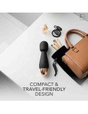 Portable Personal Massager for Women – 10-Mode  Rechargeable Body Massager with USB Charging, Silicone & ABS Compact Design