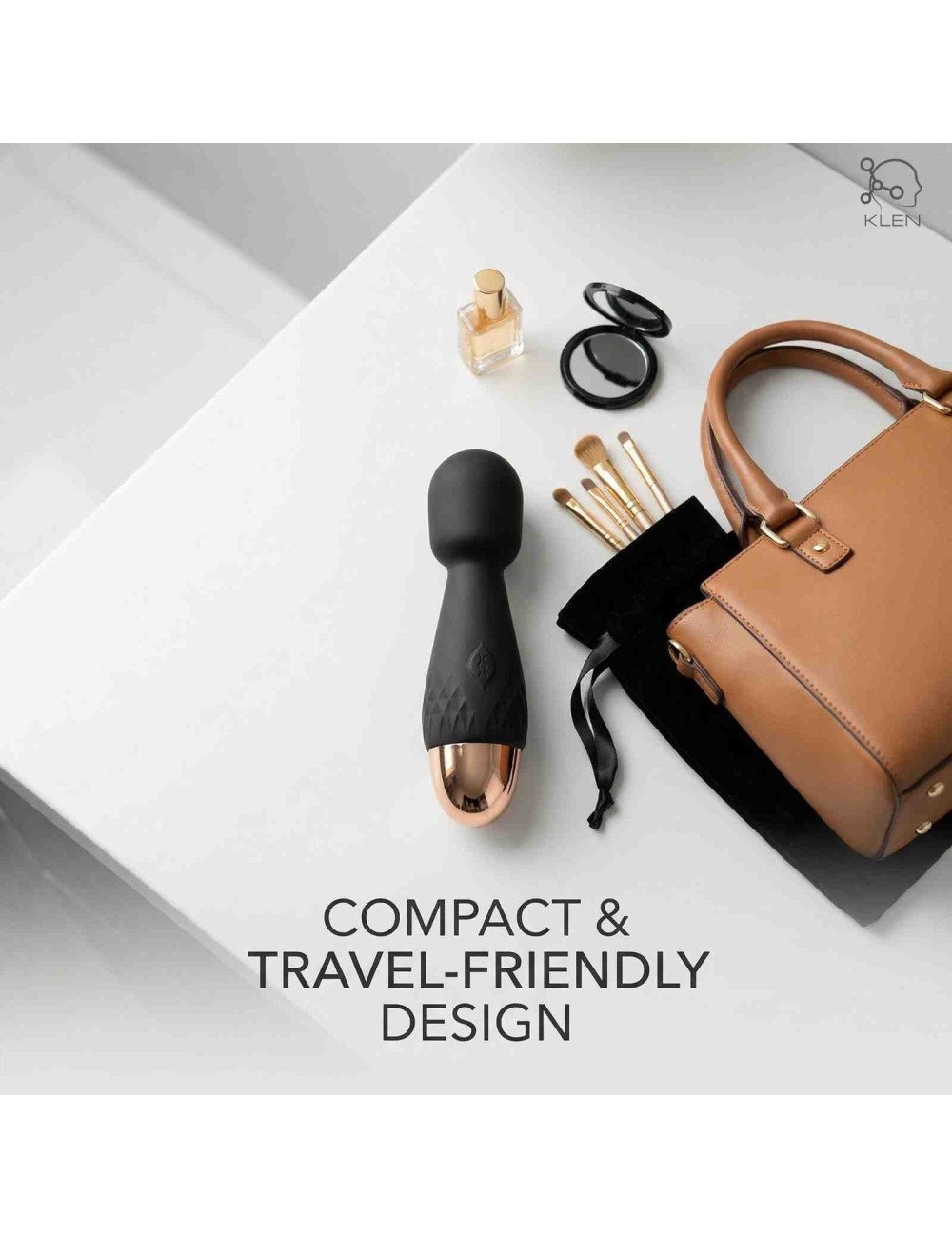 Portable Personal Massager for Women – 10-Mode  Rechargeable Body Massager with USB Charging, Silicone & ABS Compact Design