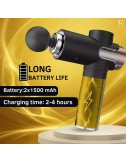 Gun Massager Cold Compression Rechargeable Deep Tissue Percussion Massage for Pain Relief of Full Body Muscles