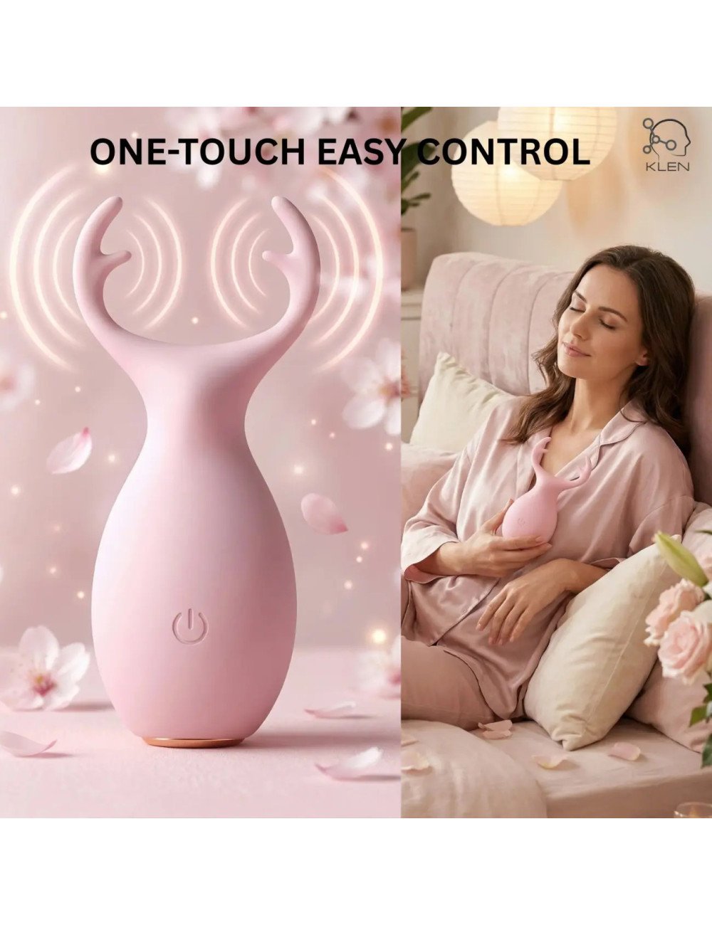 LADIES PERSONAL MASSAGER – WIRELESS PORTABLE WOMEN MASSAGER WITH 10 VIBRATION MODES, VIBRATORY STRESS RELIEF  DEVICE.
