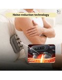 Rechargeable Full Body Massage Machine for Body Pain and Stress Relief , Massager with Interchangeable Heads (Grey)