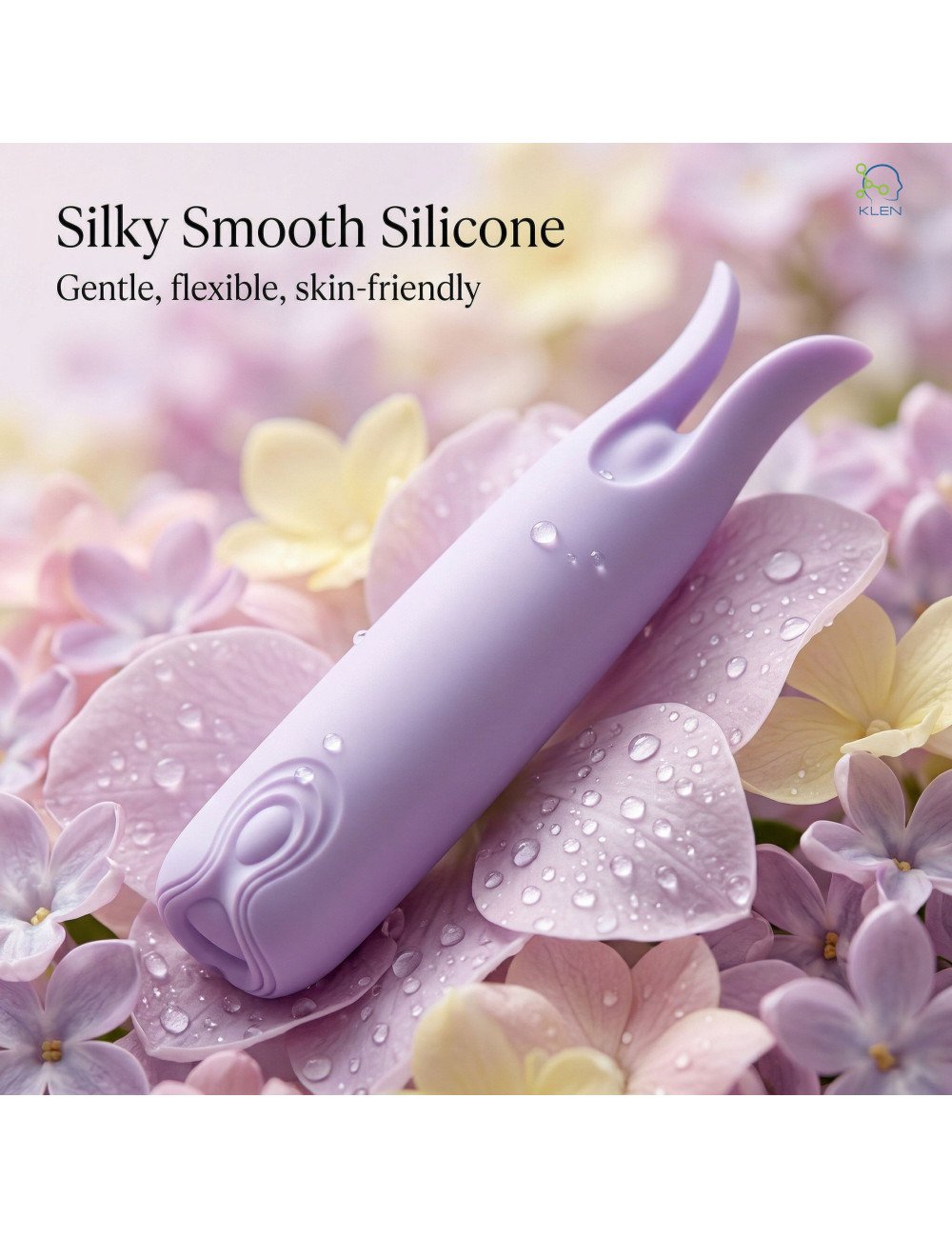 KLEN Body Massager Rechargeable with 10 Adjustable Modes Handheld  Vibrating Massager Portable Self Care Relaxation Tool
