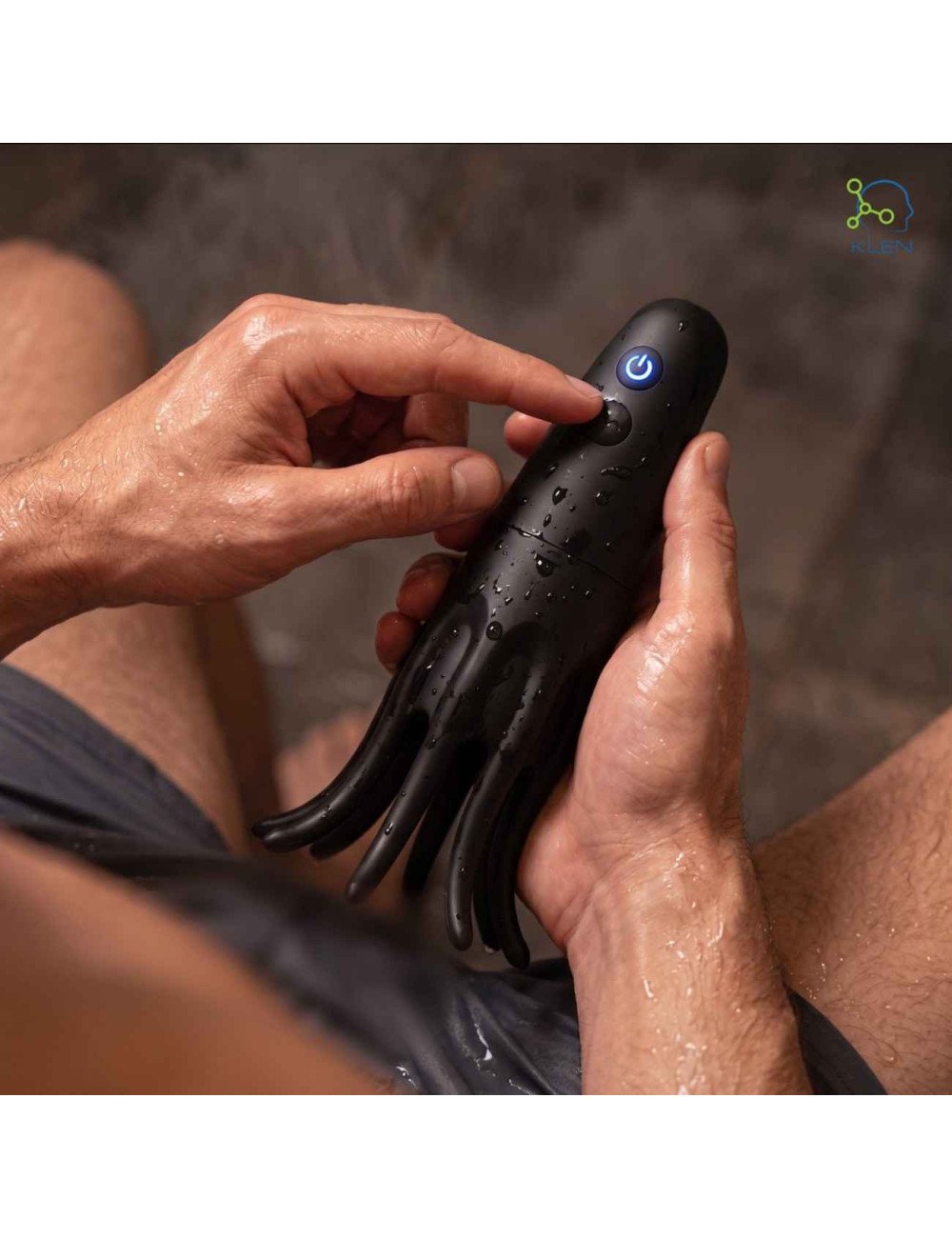 Male Personal Massager Rechargeable Multi Mode Vibrating Adult Toy for Men Silicone Flexible Head Waterproof USB Charging Device