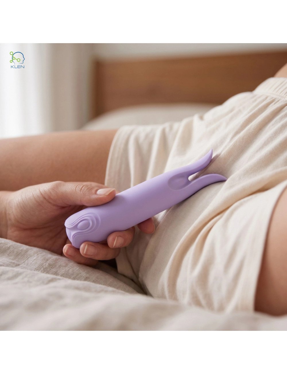 KLEN Body Massager Rechargeable with 10 Adjustable Modes Handheld  Vibrating Massager Portable Self Care Relaxation Tool