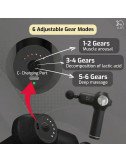 Portable Body Massager Machine for Body Pain Relief Deep Tissue Vibrator Massage Gun for Back, Neck, Shoulder & Leg Muscle.