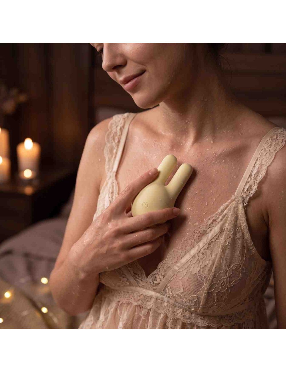 Mini Body Massager for Women – USB Rechargeable Ladies Massage Device with 10 Vibration Modes  & Stress Relief