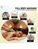 Head Massager Scalp, Rechargeable USB Charging, Detachable Heads for Hair Growth, Stress Relief, Compact Portable Design