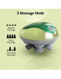 Head Massager Scalp, Rechargeable USB Charging, Detachable Heads for Hair Growth, Stress Relief, Compact Portable Design
