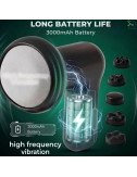 Rechargeable Mini Handheld Massager- Cordless Electric Design with Adjustable Speeds for Back, Neck, Shoulders & Legs