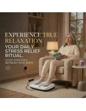 Foot Massager Machine for Pain Relief with Deep Kneading, Heat Therapy and Comfortable Relaxation for Home Use Daily